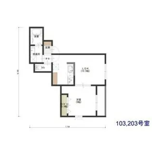 Mana Forest【2階】の間取り