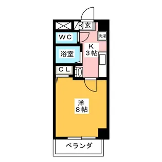 ヤマトマンション西日置【5階】の間取り