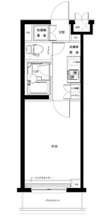 ルーブル蒲田南弐番館【2階】の間取り