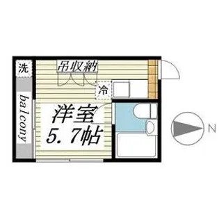 メゾン・ド・新中野【2階】の間取り