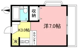 メゾン・ド・フルール【2階】の間取り