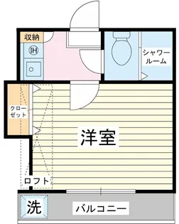 ジョイフル新浦安【2階】の間取り