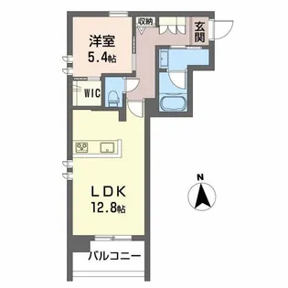 コンフォーザ虎丸【2階】の間取り