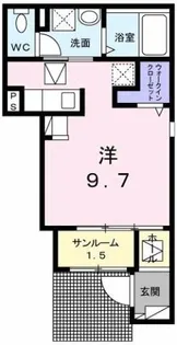 ラ・サラ【1階】の間取り