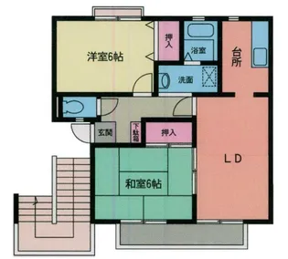 グランシャリオ鳥山【1階】の間取り
