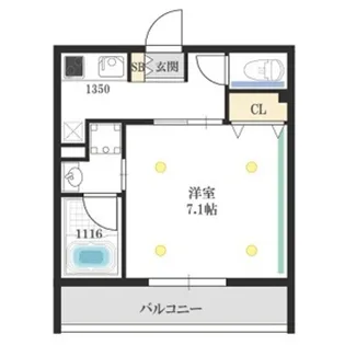 ステディ八戸の里【3階】の間取り