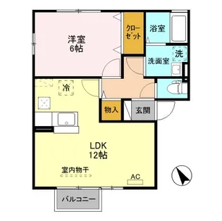 BESTHOUSE A【1階】の間取り