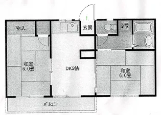 プレジール登呂【2階】の間取り