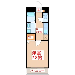 Egret【2階】の間取り