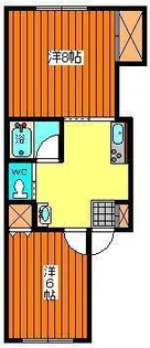 アネシス東町A【1階】の間取り