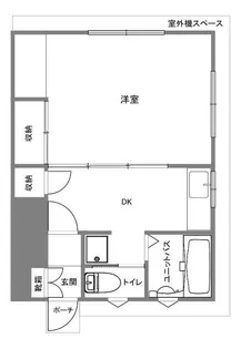 伊村ビル【3階】の間取り