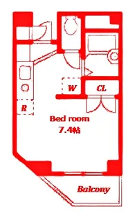 プロス浅間町【2階】の間取り