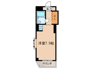 山口マンション【3階】の間取り