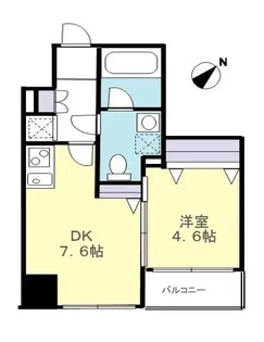 ドゥーエ東高円寺【7階】の間取り