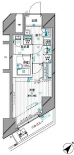 メインステージ文京小石川【2階】の間取り