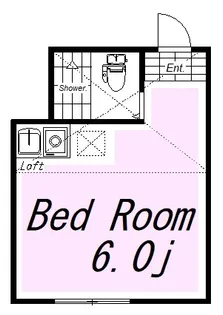 ユナイト中央カステーリャ・デ・ボレロ【1階】の間取り