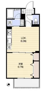 Sofi新松戸【2階】の間取り