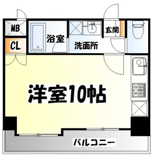 コージーコートこもれび館【6階】の間取り