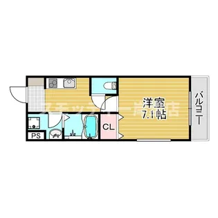 プロスパーコート北加賀屋I【3階】の間取り