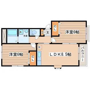 LUMIERE【1階】の間取り