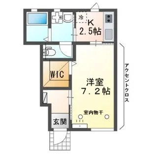 Bloom(ブルーム)北上 B【1階】の間取り