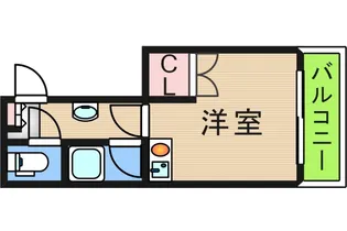 サニーコーポ【2階】の間取り