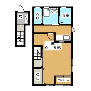 ATLAS PRICIA【2階】の間取り