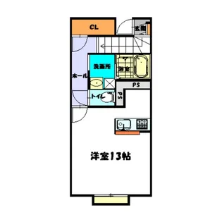 コナサン2【2階】の間取り