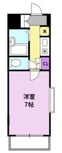 ドミ・エスポワール久留米III【2階】の間取り