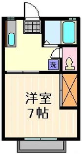 コーポヒラノ【2階】の間取り