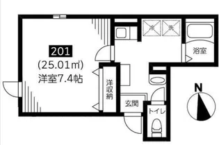 グランベイル【2階】の間取り