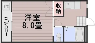 コープエスポワールII棟【3階】の間取り