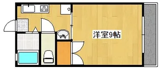 デビュース隼人【2階】の間取り