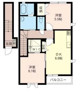 フルハウス・サン【SHM】【2階】の間取り