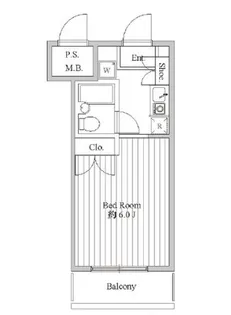 スペーシア池上【2階】の間取り