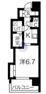 ファーストフィオーレ本町イースト【10階】の間取り