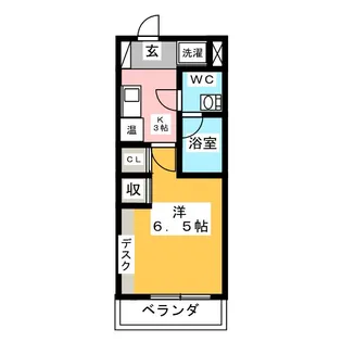 フィオーレ明大寺【2階】の間取り