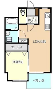 ESTERRACE55【8階】の間取り