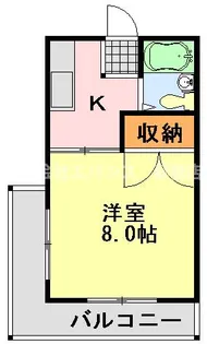 フィットパレス【3階】の間取り