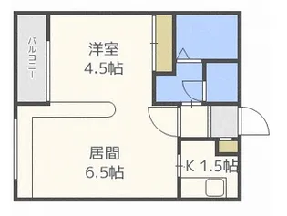 ダイアナ白石ヒルズ II【1階】の間取り