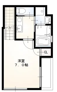 Glanz小石川(グランツ小石川)【2階】の間取り