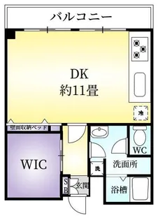 ピースコートI【3階】の間取り