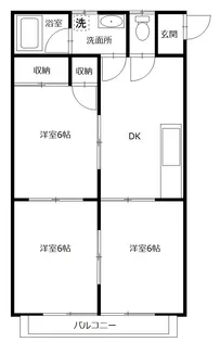 アネックス21大泉【2階】の間取り