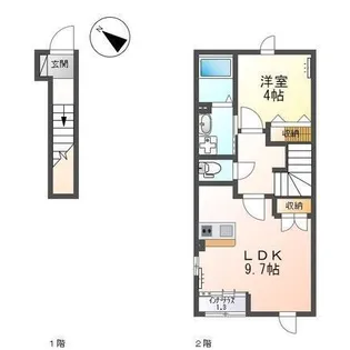 ドルチェ【1階】の間取り