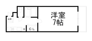 パレス15【1階】の間取り