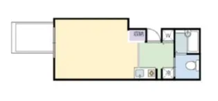 若葉レジデンス【2階】の間取り