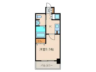 ステイツ姪浜駅前【6階】の間取り