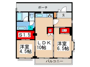 コ-ポ国立【2階】の間取り