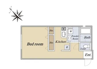 ハイマート須磨【1階】の間取り