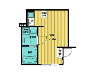 セゾン・ド・シュシュ【1階】の間取り